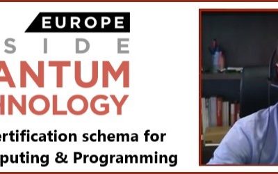 aQuantum presented a certification schema for Quantum Computing & Programming Professionals at IQT Europe 2020