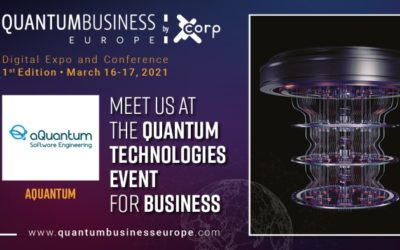 aQuantum, Official Sponsor of Quantum Business Europe 2021