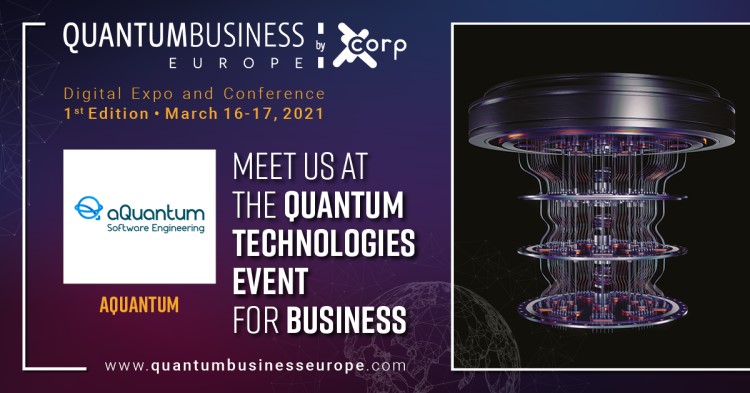 aQuantum, Official Sponsor of Quantum Business Europe 2021