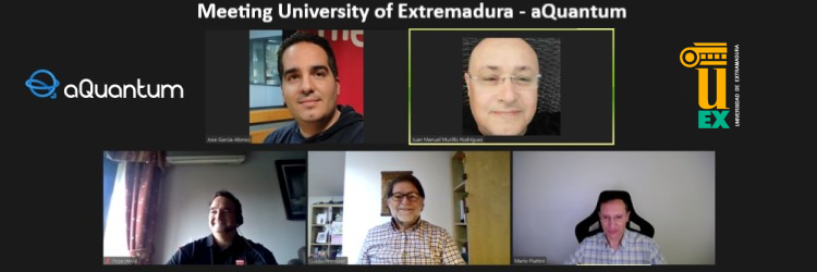 Meeting of the Joint Technical Committee of the University of Extremadura – aQuantum