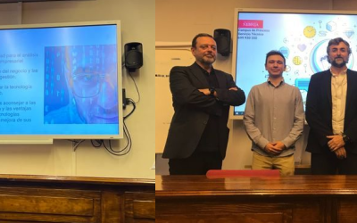 aQuantum member participated in the conference on Quantum Computing organized by Nebrija University