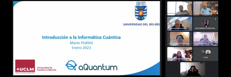 aQuantum member gives the conference “Quantum Computing” in Bío Bío University (Chile)