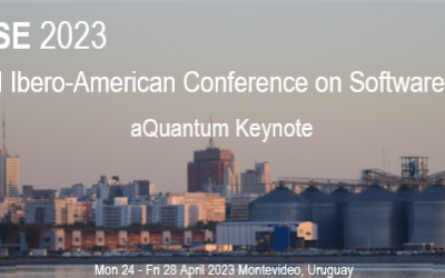 aQuantum keynote entitled “Advances in Quantum Software Engineering” at CIbSE 2023 conference